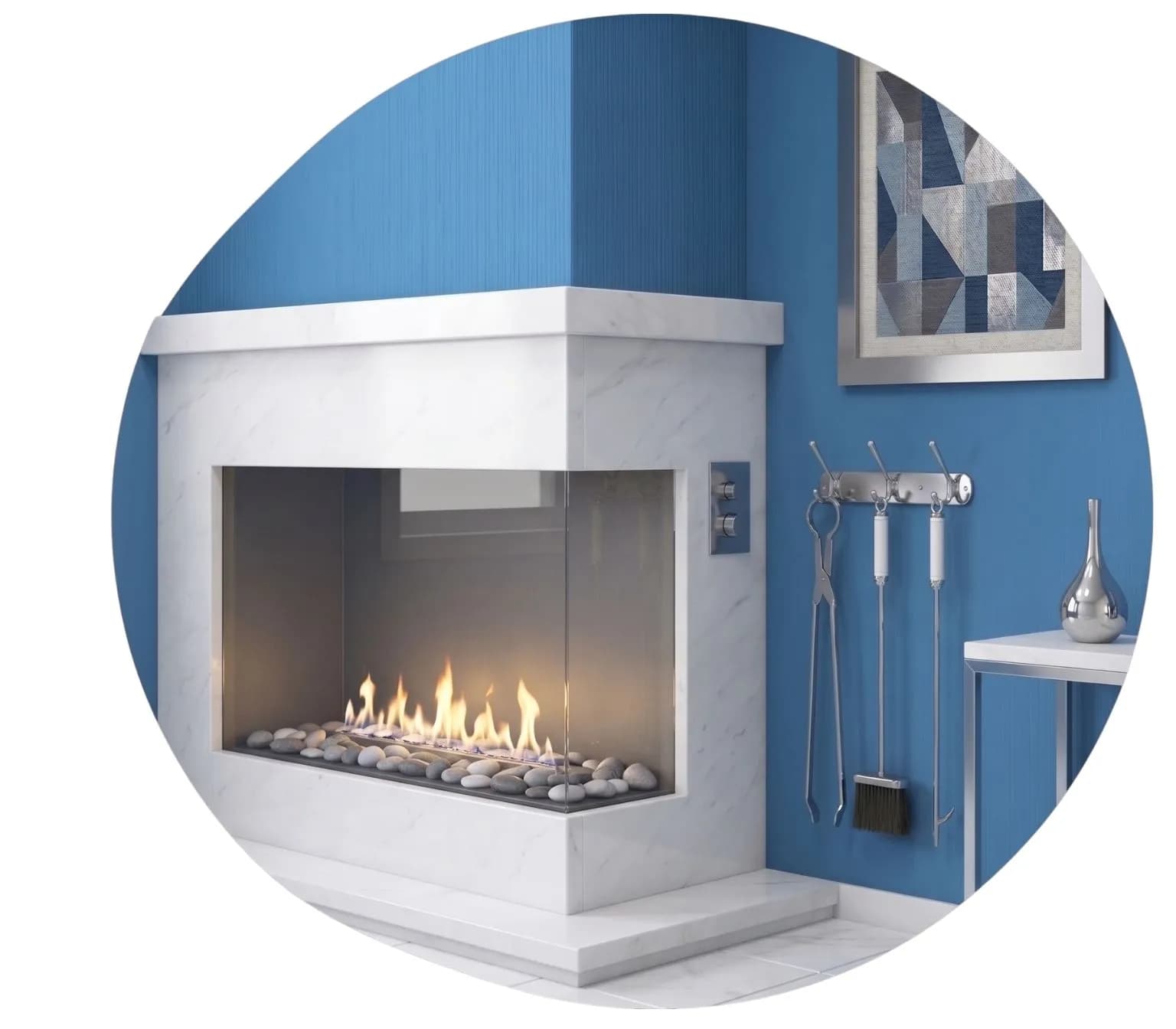 Fireplace Tile Installation